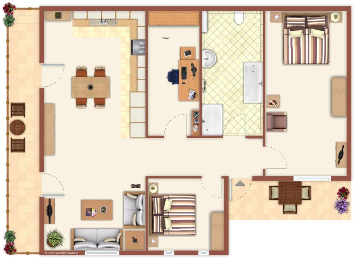 Appartement Kobold à Rostock Extérieur photo